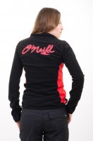 O'Neill Womens 1/2 Zip Fleece Black/ Red