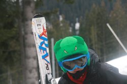 Coolcasc Snow Helmet Cover Demon