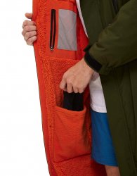 Red Original Long Sleeve Pro Change Robe EVO - Parker Green