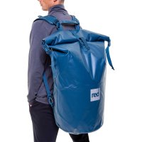 Red Original Waterproof Roll Top 60L Back Pack Dry Bag - Deep Blue