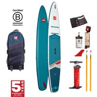 Red Paddle Co 14'0" Sport+ MSL 800 Inflatable Stand Up Paddle Board Package