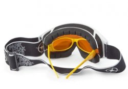 Manbi Apollo Goggle  Black Black/ Red