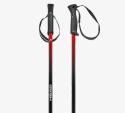 Head Frontside Ski Pole Red/ Black