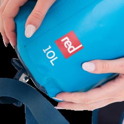 Red Original Waterproof Roll Top 10L Dry Bag - Ride Blue