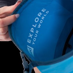 Red Original Waterproof Roll Top 10L Dry Bag - Ride Blue