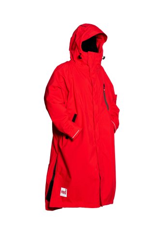 Red Long Sleeve Waterproof Dry Changing Robe Alter Evo - Siren Red