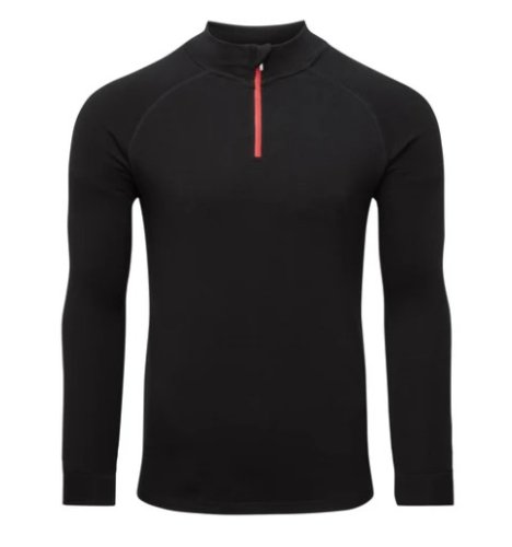 Steiner Mens Soft-Tec Zip Black/ Red XS+S