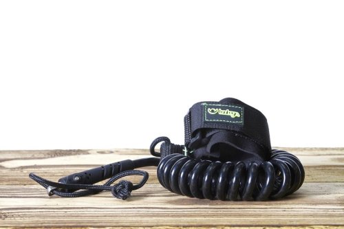 Tootega Coiled Deluxe Paddle Leash (black/black)