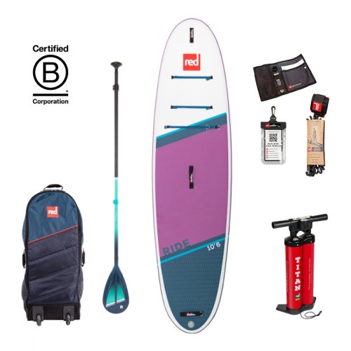 Red Paddle Ride 10'6 Cruiser Purple MSL Package